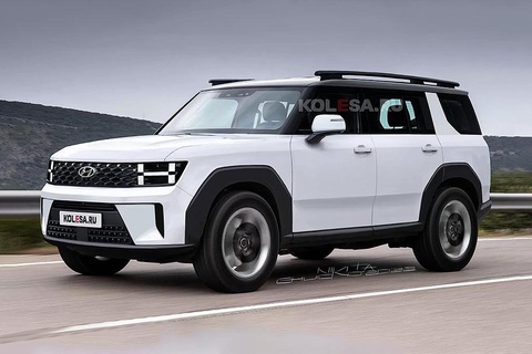 Hyundai Santa Fe đời mới lộ đèn pha hoàn chỉnh giống Exter - Ảnh 2. Hyundai Santa Fe đời mới lộ đèn pha hoàn chỉnh giống Exter - Ảnh 2.