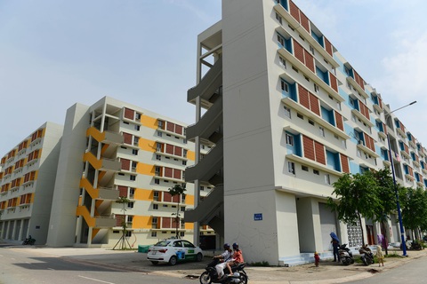 Khu nhà ở xã hội Becamex Định Hòa dành cho công nhân ở thành phố Thủ Dầu Một, tỉnh Bình Dương - Ảnh: QUANG ĐỊNH Khu nhà ở xã hội Becamex Định Hòa dành cho công nhân ở thành phố Thủ Dầu Một, tỉnh Bình Dương - Ảnh: QUANG ĐỊNH