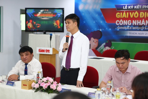 Có gì thú vị ở Giải vô địch bóng đá công nhân toàn quốc? - Ảnh 1. Có gì thú vị ở Giải vô địch bóng đá công nhân toàn quốc? - Ảnh 1.