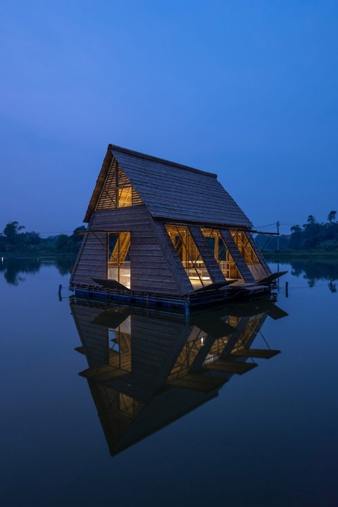 Nhà tre nổi trên sông nước Đồng bằng sông Cửu Long lên báo Anh - Ảnh 5. Nhà tre nổi trên sông nước Đồng bằng sông Cửu Long lên báo Anh - Ảnh 5.