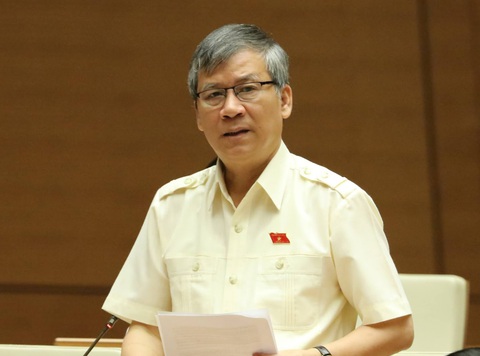 Đề nghị công an chụp ảnh người dân trên căn cước công dân phải 'đúng, đẹp' - Ảnh 1. Đại biểu Nguyễn Anh Trí - Ảnh: GIA HÂN