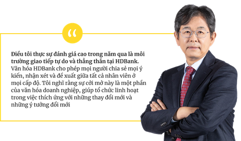 Madam Nguyễn Thị Phương Thảo: ‘Hãy mơ những giấc mơ lớn’ - Ảnh 9. Chủ tịch HĐQT HDBank Kim Byoung Ho