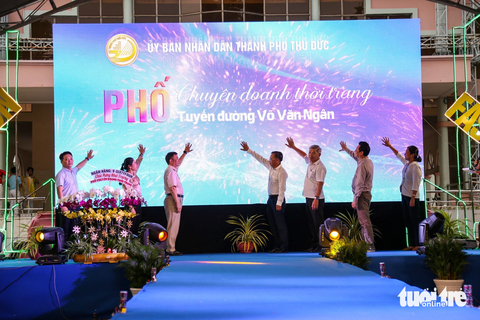 Ra mắt phố chuyên doanh thời trang đầu tiên tại TP Thủ Đức - Ảnh 1. Ra mắt phố chuyên doanh thời trang đầu tiên tại TP Thủ Đức - Ảnh 1.