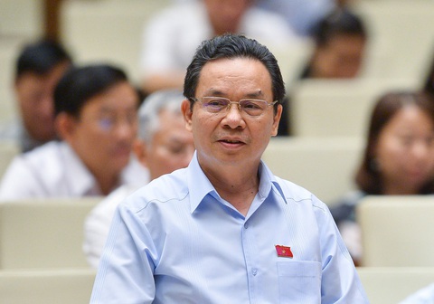 Thí điểm khu thương mại tự do Đà Nẵng sẽ thu hút nhà đầu tư lớn, khách du lịch đến tiêu tiền- Ảnh 2. Đại biểu Hoàng Văn Cường - Ảnh: GIA HÂN