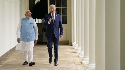 Ông Modi khen ông Biden ăn nói nhỏ nhẹ nhưng hành động mạnh mẽ - Ảnh 2. Ông Modi khen ông Biden ăn nói nhỏ nhẹ nhưng hành động mạnh mẽ - Ảnh 2.