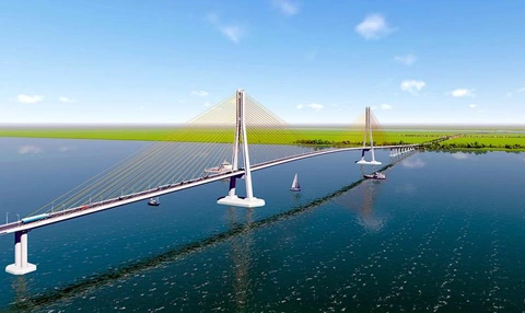 Dự án Nhà ở Thương mại Tuấn Lan: Tìm đối tác liên kết đầu tư - Ảnh 3. Phối cảnh cầu Đại Ngãi - Sóc Trăng - Ảnh: Tư liệu