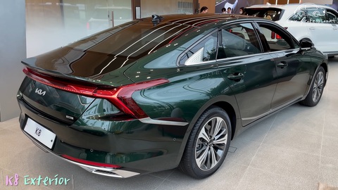 Kia K8 lần đầu lộ diện tại Việt Nam - Ảnh 10. Kia K8 lần đầu lộ diện tại Việt Nam - Ảnh 10.