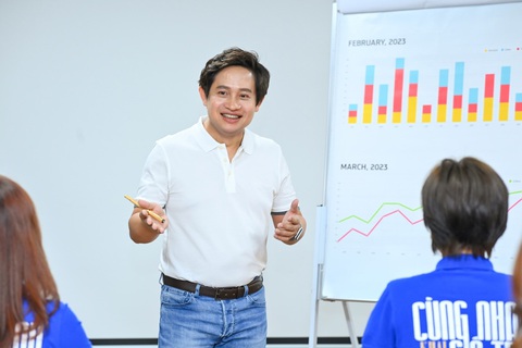 Meey Land ghi dấu tại ‘Ngày hội môi giới Bất động sản Việt Nam’ - Ảnh 2. Ông Hoàng Mai Chung - nhà sáng lập, chủ tịch Hội đồng quản trị Meey Land.
