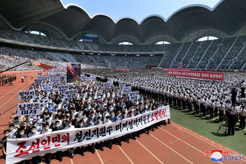 Triều Tiên lên án Mỹ là kẻ hủy diệt hòa bình - Ảnh 7. Triều Tiên lên án Mỹ là kẻ hủy diệt hòa bình - Ảnh 7.