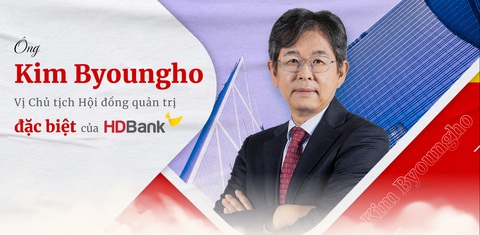 Ông Kim Byoung - vị chủ tịch Hội đồng quản trị đặc biệt của HDBank - Ảnh 1. Ông Kim Byoungho, vị chủ tịch Hội đồng quản trị HDBank - Ảnh: HDB