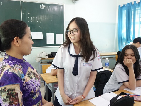 TP.HCM lên phương án xử lý sự cố khi thi tốt nghiệp THPT - Ảnh 1. Học sinh lớp 12 ở TP.HCM ôn thi tốt nghiệp THPT năm 2023 - Ảnh: NHƯ HÙNG