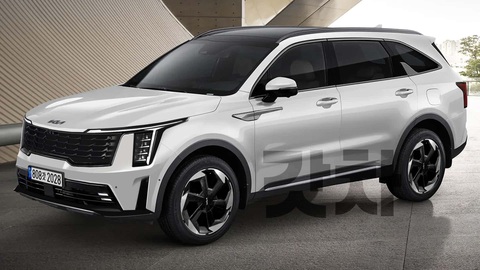 Kia Sorento 2024 đổi thiết kế theo xu hướng hình hộp - Ảnh 2. Kia Sorento 2024 đổi thiết kế theo xu hướng hình hộp - Ảnh 2.