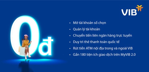 Ngân hàng VIB miễn hầu hết các loại phí - Ảnh 2. Gói tài khoản Sapphire với nhiều ưu đãi vượt trội cho người dùng