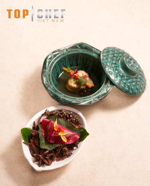 Top Chef Việt Nam 2023 tập 3: Thử thách đến từ món phở ăn không dùng đũa - Ảnh 6. Phở lươn xông khói