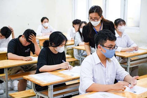 Ảnh: NAM TRẦN Thí sinh tham dự kỳ thi tốt nghiệp THPT 2023 - Ảnh: NAM TRẦN