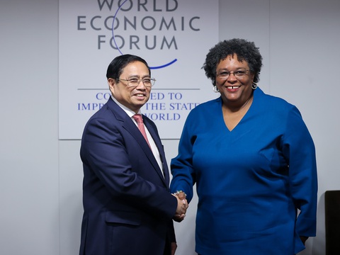 Thủ tướng Phạm Minh Chính gặp lãnh đạo Barbados, Mông Cổ và New Zealand - Ảnh 1. Thủ tướng Phạm Minh Chính gặp lãnh đạo Barbados, Mông Cổ và New Zealand - Ảnh 1.