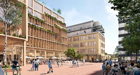 Thụy Điển xây dựng thành phố gỗ mới ngay thủ đô Stockholm - Ảnh 2. Thụy Điển xây dựng thành phố gỗ mới ngay thủ đô Stockholm - Ảnh 2.