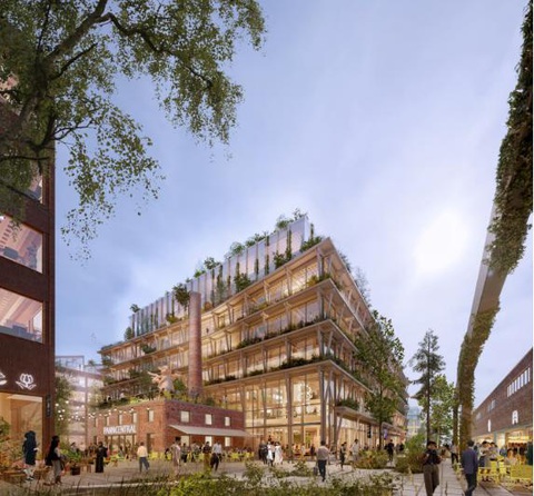 Thụy Điển xây dựng thành phố gỗ mới ngay thủ đô Stockholm - Ảnh 4. Thụy Điển xây dựng thành phố gỗ mới ngay thủ đô Stockholm - Ảnh 4.
