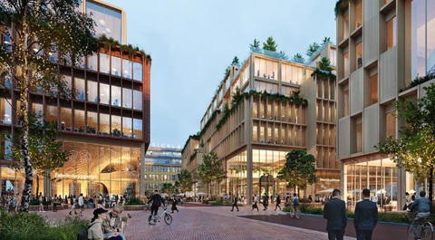 Thụy Điển xây dựng thành phố gỗ mới ngay thủ đô Stockholm - Ảnh 5. Thụy Điển xây dựng thành phố gỗ mới ngay thủ đô Stockholm - Ảnh 5.
