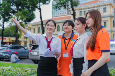 Trải nghiệm thú vị của sinh viên Quản trị dịch vụ du lịch và lữ hành HUTECH - Ảnh 1. Trải nghiệm thú vị của sinh viên Quản trị dịch vụ du lịch và lữ hành HUTECH - Ảnh 1.
