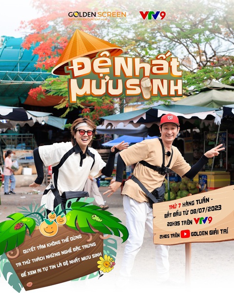 Huy Khánh - Duy Khánh bắt tay trải nghiệm show thực tế mưu sinh - Ảnh 1. Huy Khánh - Duy Khánh bắt tay trải nghiệm show thực tế mưu sinh - Ảnh 1.