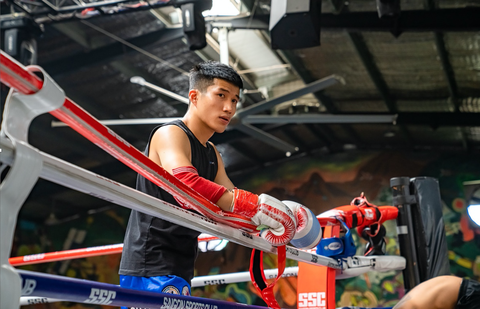 Hai võ sĩ muay Việt Nam tranh đai WBC MuayThái quốc tế - Ảnh 1. Hai võ sĩ muay Việt Nam tranh đai WBC MuayThái quốc tế - Ảnh 1.