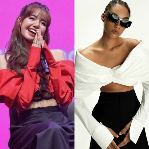 Bộ sưu tập mới của Công Trí và mẫu áo được Lisa BlackPink chọn - Ảnh 4. Mẫu thiết kế được ca sĩ Lisa của BLACKPINK lựa chọn