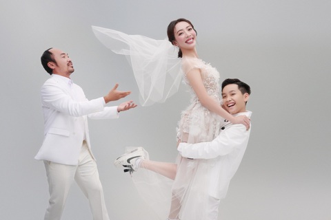 Ngắm bộ ảnh cưới có 1-0-2 của Thu Trang - Tiến Luật - Ảnh 4. Ngắm bộ ảnh cưới có 1-0-2 của Thu Trang - Tiến Luật - Ảnh 4.