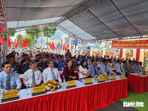 Kỷ niệm 323 năm ngày mất Lễ thành hầu Nguyễn Hữu Cảnh - Ảnh 1. Kỷ niệm 323 năm ngày mất Lễ thành hầu Nguyễn Hữu Cảnh - Ảnh 1.