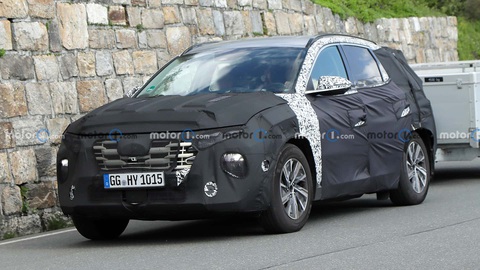 Hyundai Tucson 2024 lộ diện lần đầu: Thay đổi nhiều đúng kiểu xe Hàn - Ảnh 2. Hyundai Tucson 2024 lộ diện lần đầu: Thay đổi nhiều đúng kiểu xe Hàn - Ảnh 2.
