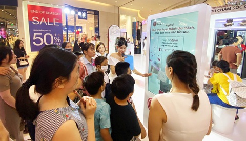 Sự kiện trải nghiệm LG Styler tại Quận 7 thu hút 1000 khách hàng - Ảnh 2. Sự kiện trải nghiệm LG Styler tại Quận 7 thu hút 1000 khách hàng - Ảnh 2.