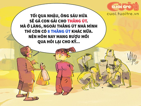 Ế vợ vì làng thừa trai thiếu gái - Ảnh 1. Ế vợ vì làng thừa trai thiếu gái - Ảnh 1.
