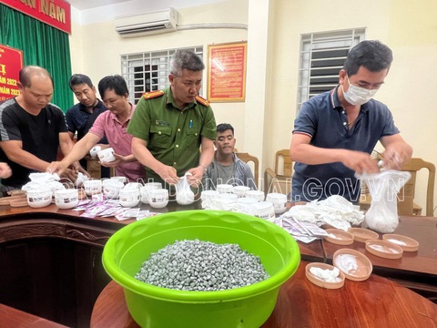 17.000 viên ma túy tổng hợp được máy bay vận chuyển về Hà Nội, chuyển phát vào Đồng Nai - Ảnh 1. 17.000 viên ma túy tổng hợp được máy bay vận chuyển về Hà Nội, chuyển phát vào Đồng Nai - Ảnh 1.
