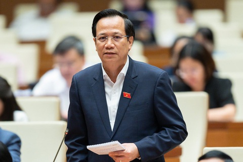 Thu nhập cao nhưng tiền lương đóng bảo hiểm xã hội rất thấp, Bộ Lao động nói gì?- Ảnh 1. Bộ trưởng Bộ Lao động - Thương binh và Xã hội Đào Ngọc Dung - Ảnh: GIA HÂN