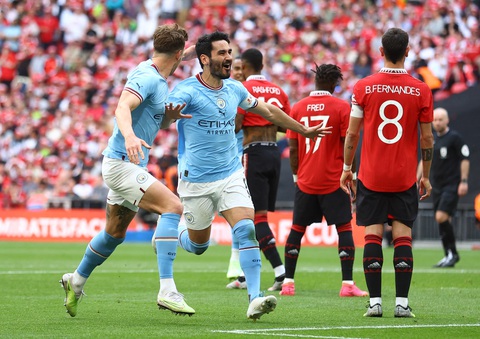 Vô địch FA Cup, Man City tiến dài đến cú ăn ba lịch sử - Ảnh 1. Vô địch FA Cup, Man City tiến dài đến cú ăn ba lịch sử - Ảnh 1.