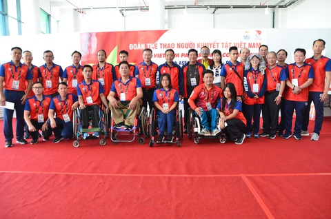 Bị đau ruột thừa, một VĐV Việt Nam ra về trước thềm Para Games 12 - Ảnh 1. Bị đau ruột thừa, một VĐV Việt Nam ra về trước thềm Para Games 12 - Ảnh 1.