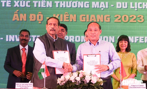 Ấn Độ và Kiên Giang cùng mong muốn hợp tác phát triển du lịch - Ảnh 1. Ấn Độ và Kiên Giang cùng mong muốn hợp tác phát triển du lịch - Ảnh 1.