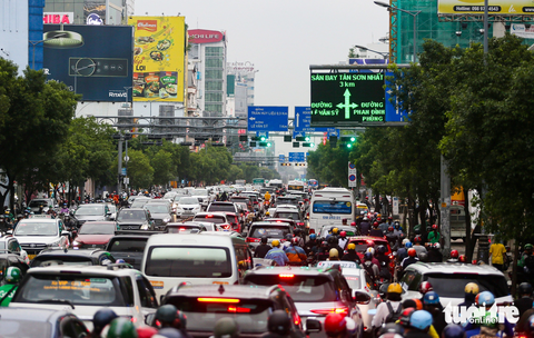 Đề xuất biện pháp giảm kẹt xe quanh sân bay Tân Sơn Nhất - Ảnh 1. Đề xuất biện pháp giảm kẹt xe quanh sân bay Tân Sơn Nhất - Ảnh 1.