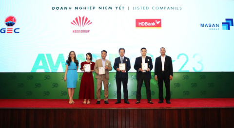 Masan Group đạt 2 hạng mục trong Bảng xếp hạng Top 50 Doanh nghiệp phát triển bền vững 2023 - Ảnh 1. Tập đoàn Masan đạt 2 hạng mục trong Bảng xếp hạng Top 50 Doanh nghiệp phát triển bền vững 2023