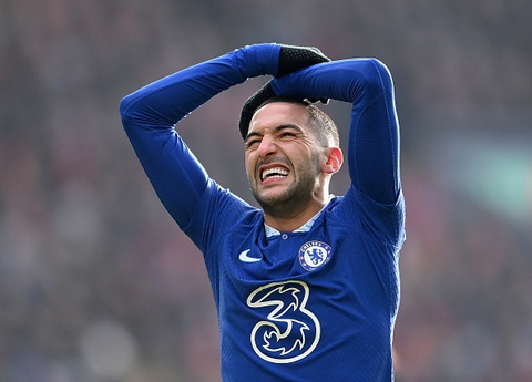 Hakim Ziyech vẫn chưa thể rời Chelsea - Ảnh 1. Hakim Ziyech vẫn chưa thể rời Chelsea - Ảnh 1.