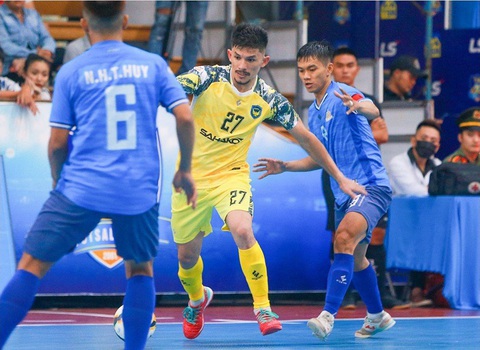 Ngoại binh thi đấu tưng bừng ở giải futsal Việt Nam - Ảnh 2. Ngoại binh thi đấu tưng bừng ở giải futsal Việt Nam - Ảnh 2.
