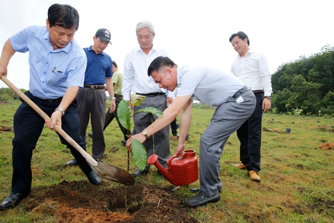 Hội Nhà báo Việt Nam trồng 3,4ha rừng ở Bình Phước - Ảnh 1. Hội Nhà báo Việt Nam trồng 3,4ha rừng ở Bình Phước - Ảnh 1.