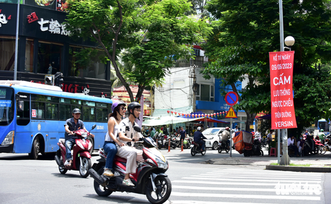 TP.HCM thêm hàng loạt đường một chiều: đủ chuyện để bàn - Ảnh 7. TP.HCM thêm hàng loạt đường một chiều: đủ chuyện để bàn - Ảnh 7.