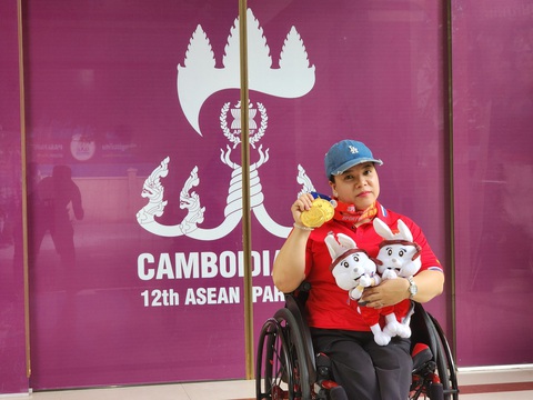 Thể thao Việt Nam lập 3 kỷ lục mới ở ngày đầu Para Games 12 - Ảnh 1. Thể thao Việt Nam lập 3 kỷ lục mới ở ngày đầu Para Games 12 - Ảnh 1.