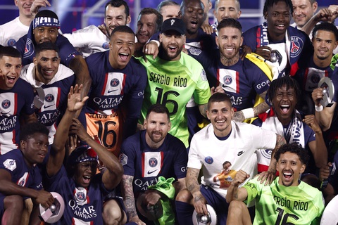 Rời PSG, Messi sắp gia nhập đội bóng của Beckham? - Ảnh 1. Rời PSG, Messi sắp gia nhập đội bóng của Beckham? - Ảnh 1.