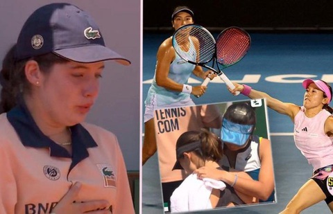 Đôi nữ bị loại ở Roland Garros vì đánh bóng trúng bé gái nhặt banh - Ảnh 3. Đôi nữ bị loại ở Roland Garros vì đánh bóng trúng bé gái nhặt banh - Ảnh 3.