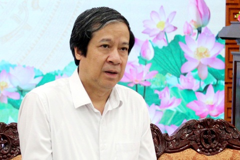 Bộ trưởng Bộ Giáo dục và Đào tạo Nguyễn Kim Sơn - Ảnh: CHÍ QUỐC Bộ trưởng Bộ Giáo dục và Đào tạo Nguyễn Kim Sơn - Ảnh: CHÍ QUỐC