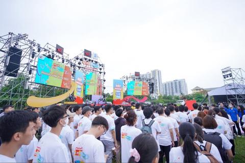 Honda Uni Tour 2023 đem đến nhiều trải nghiệm thú vị - Ảnh 3. "Ngày hội trồng cây 2023 - Cùng Honda giữ mãi màu xanh Việt Nam" với 1.100 cây xanh được trồng tại Bắc Giang