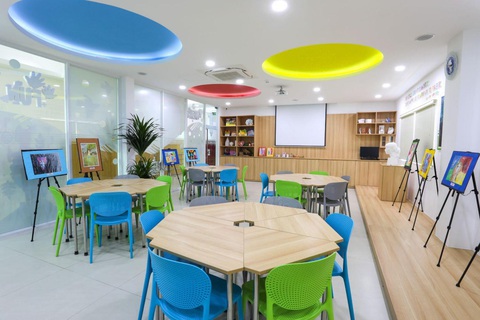 Khám phá hệ thống cơ sở vật chất của Asian School - Ảnh 7. Phòng âm nhạc, mỹ thuật là không gian để học sinh khơi dậy niềm đam mê nghệ thuật, tự tin thể hiện tài năng