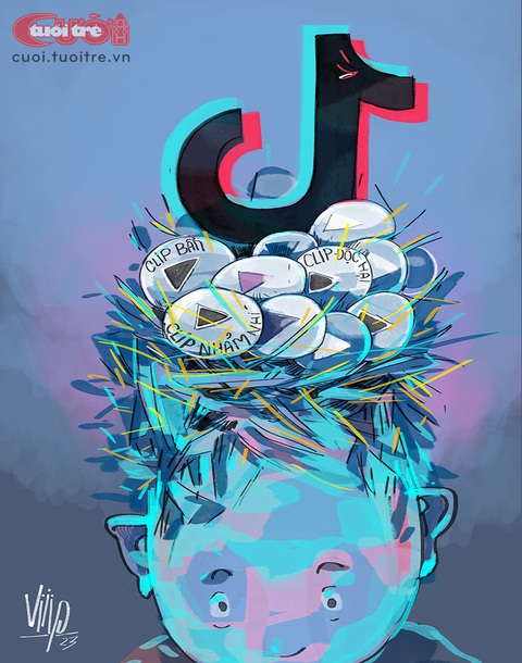 TikTok: Lò ấp clip xấu độc? - Ảnh 2. TikTok: Lò ấp clip xấu độc? - Ảnh 2.